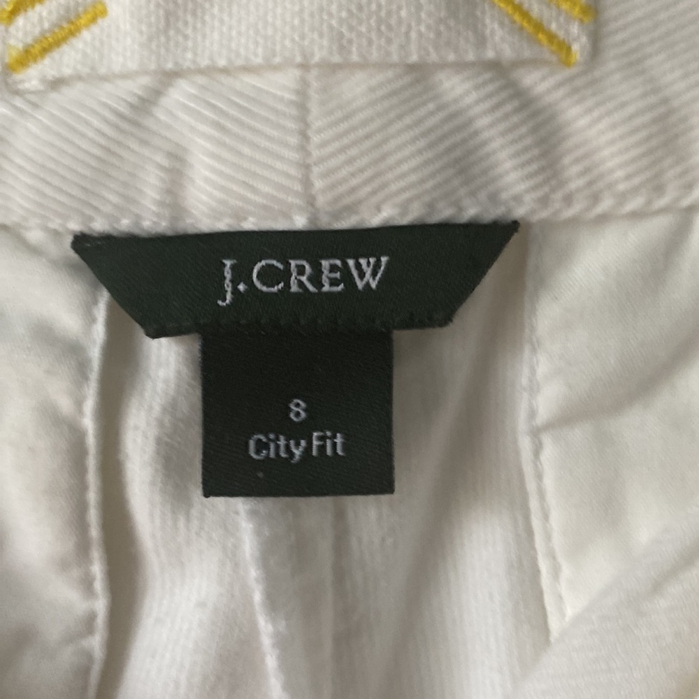 J crew white Bermuda shorts - Picture 2 of 3